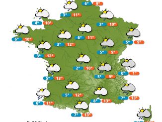 Prévisions météo (France) du mercredi 26 février