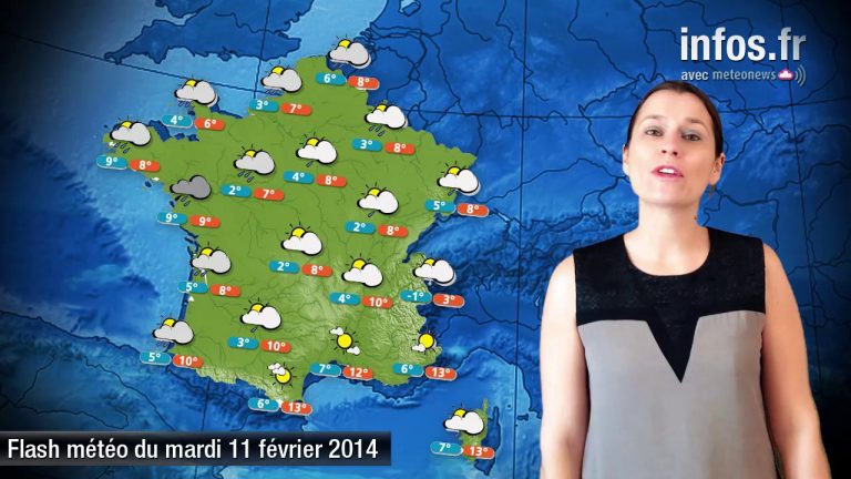 Prévisions météo (France) du mardi 11 février