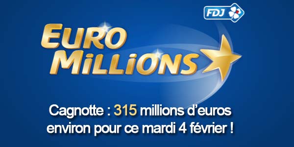 Résultats Euromillions du mardi 4 février