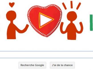Saint Valentin Google