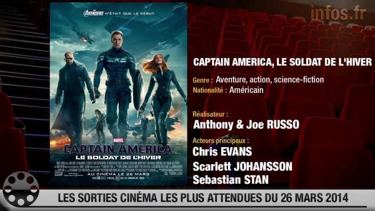 Captain America, De toutes nos forces et Les Gazelles : les sorties ciné les plus attendues du 26 mars