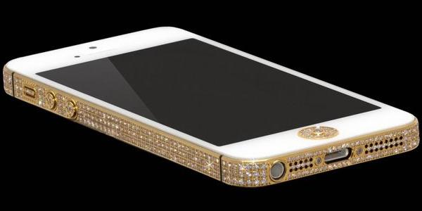 iphone 5 à un million de dollar avec diamants