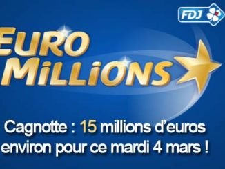 Résultats Euromillions du mardi 4 mars