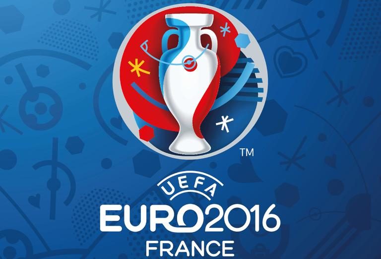 Le logo de l'Euro-2016 de football en France
