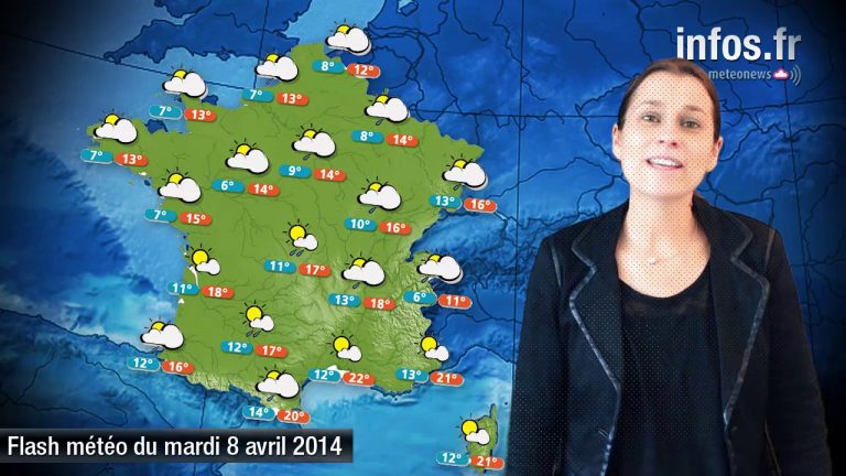 Prévisions météo (France) du mardi 8 avril
