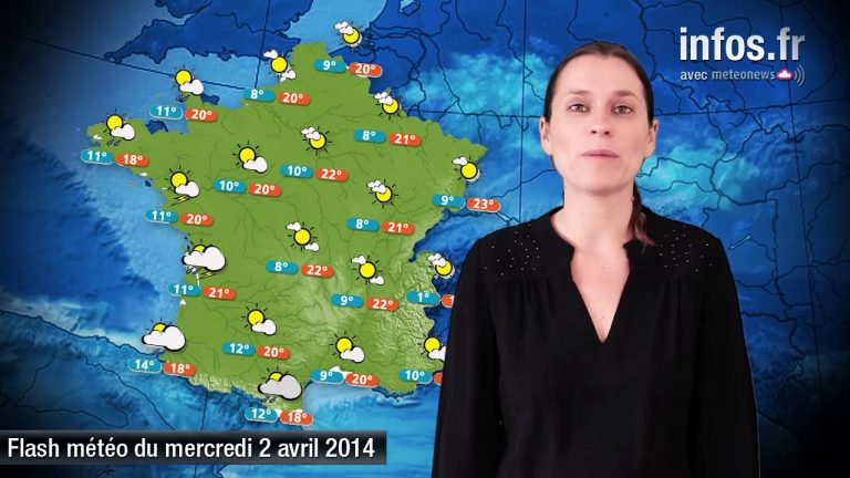 Prévisions météo (France) du mercredi 2 avril