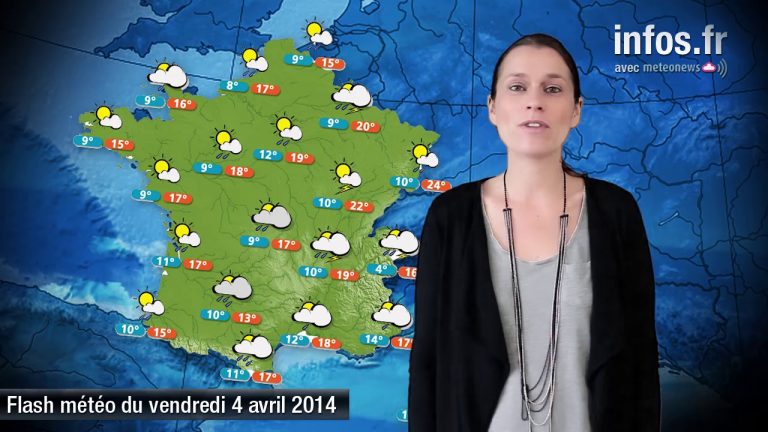 Prévisions météo (France) du vendredi 4 avril