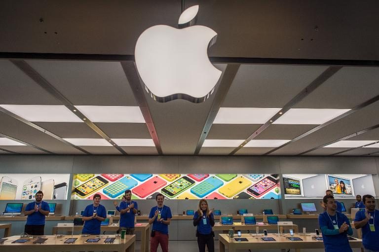 Nouvel Apple Store à Rio de Janeiro, au Brésil, le 16 février 2014