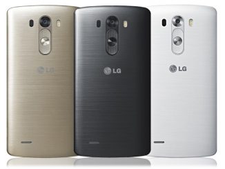 Vue arrière du LG G3