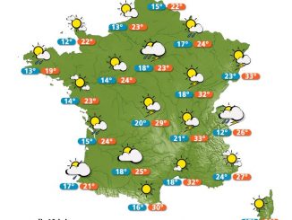 Prévisions météo France du mardi 10 juin