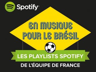 Spotify : playlist de l’équipe de France