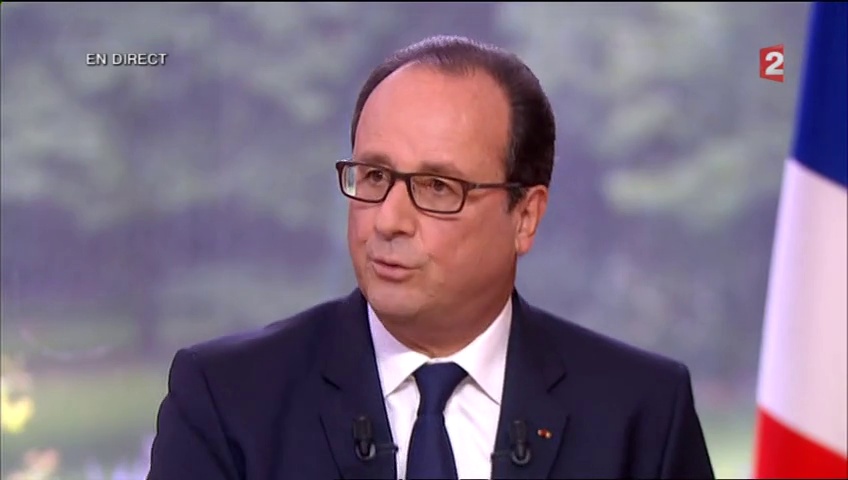 Le lapsus de François Hollande au sujet de Nicolas Sarkozy