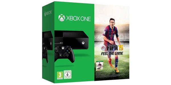 Le bundle Xbox One et FIFA 15 proposé par Carrefour