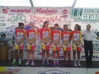 Maillot de cyclisme couleur chair de l'équipe féminine de Colombie