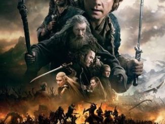L'affiche officielle du film The Hobbit : la bataille des cinq armées