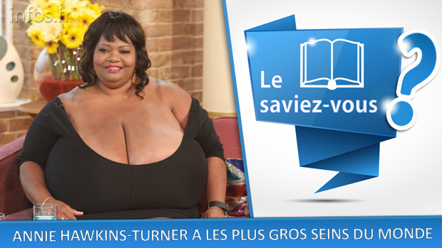 Annie Hawkins-Turner a les plus gros seins du monde