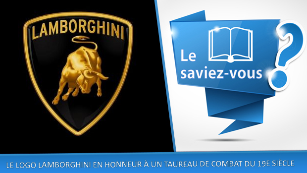 Le logo de Lamborghini est en honneur à un taureau de combat du 19e siècle