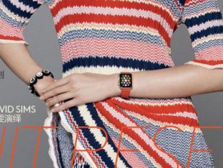 La couverture de Vogue China sur laquelle l'Apple Watch apparaît