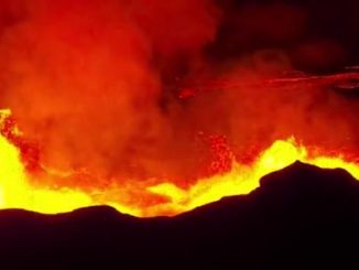 Le volcan Bardarbunga en éruption