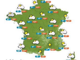 Prévisions météo France du jeudi 6 novembre