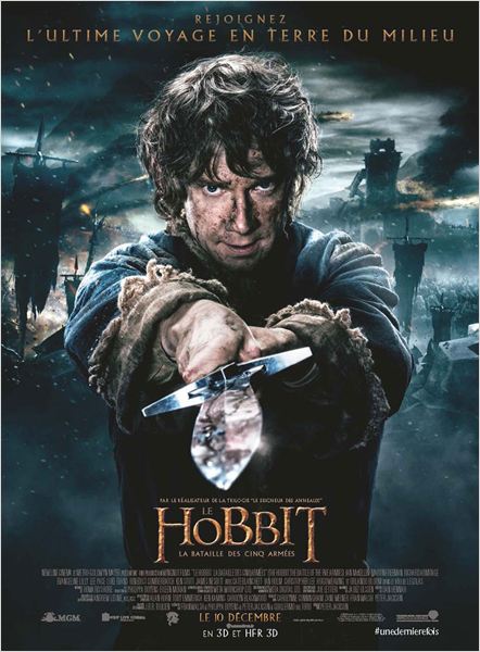 Affiche Le Hobbit : la Bataille des Cinq Armées