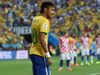 Le joueur de football Neymar