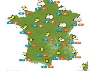 Prévisions météo France du lundi 29 décembre