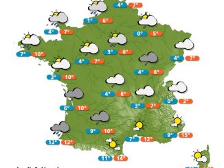 Prévisions météo France du lundi 8 décembre