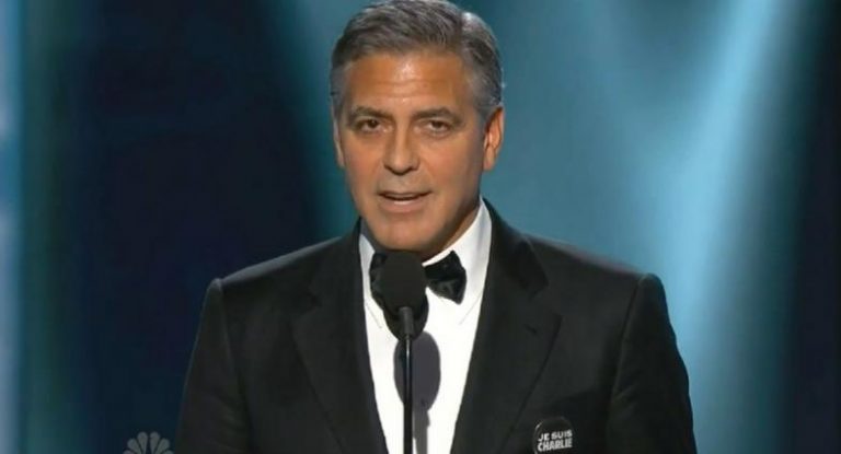 Georges Clooney charlie hebdo