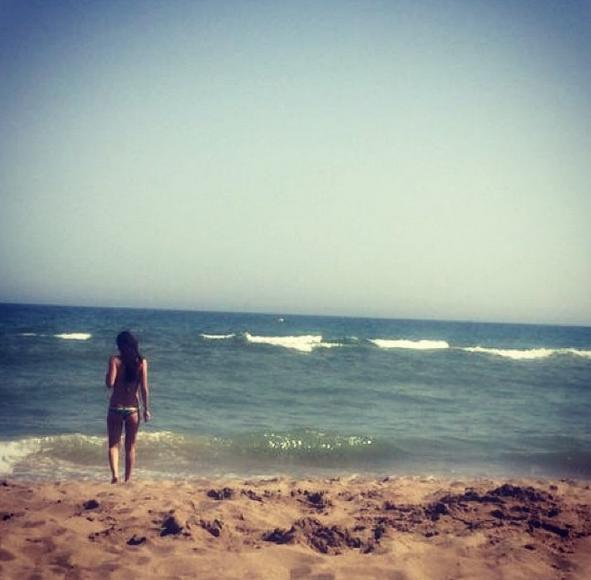 Lucia Villalon en bikini sur Instagram