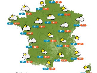 Carte météo France du mercredi 7 janvier 2015
