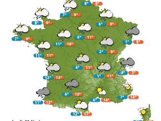Prévisions météo France du lundi 23 février
