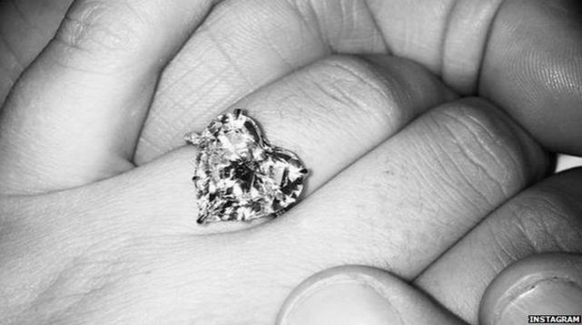 La bague offerte par Taylor Kinney à Lady Gaga