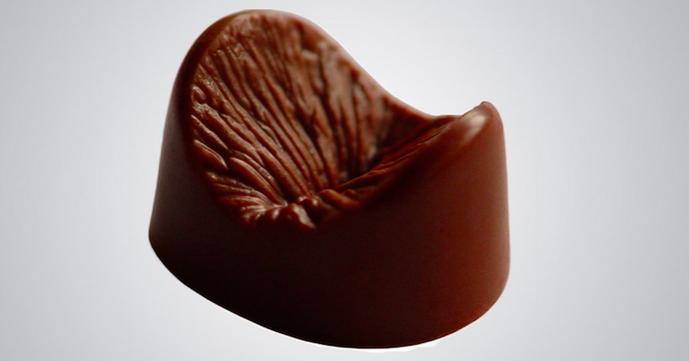 Chocolat en forme d'anus