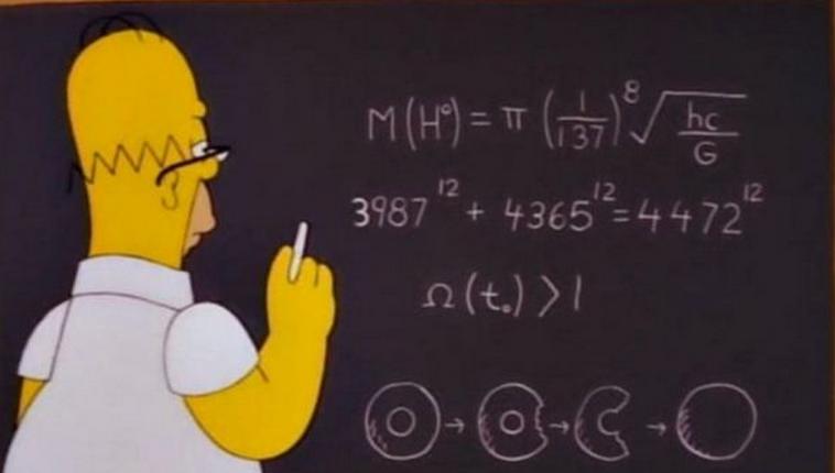 Simpson homer boson Higgs