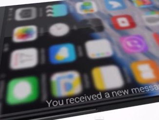 L'affichage de notifications sur le rebord incurvé de ce concept d'iPhone 7 Edge