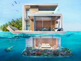 La villa flottante de Dubaï
