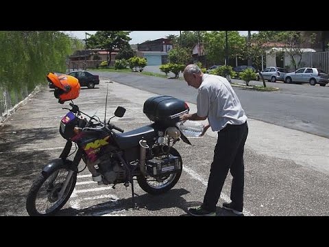 Il a construit une moto à hydrogène dans son garage