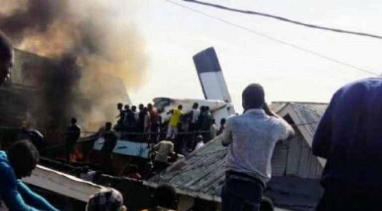 crash d'avion au congo