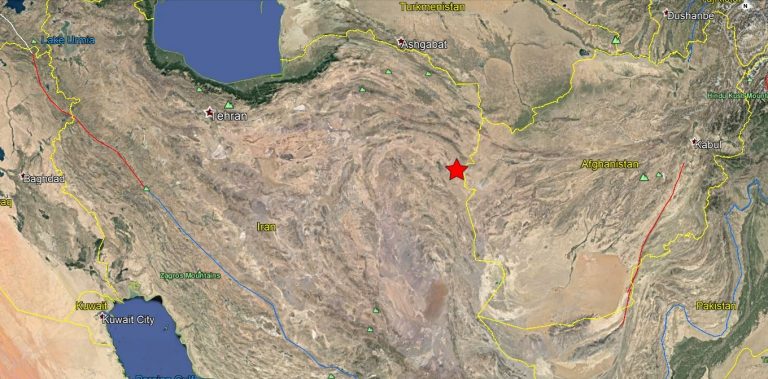 Tremblement de terre Iran