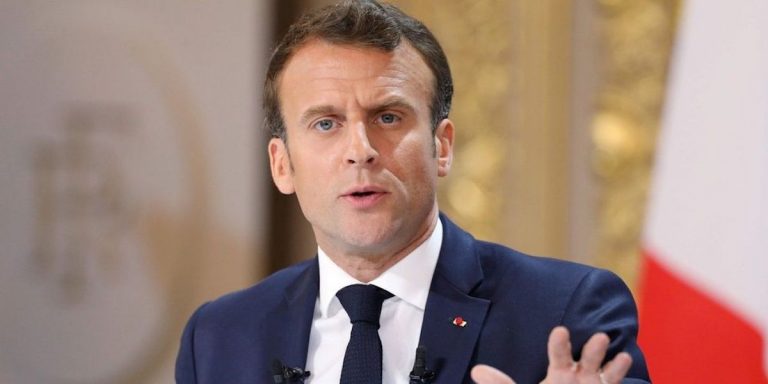 coronavirus macron report discours