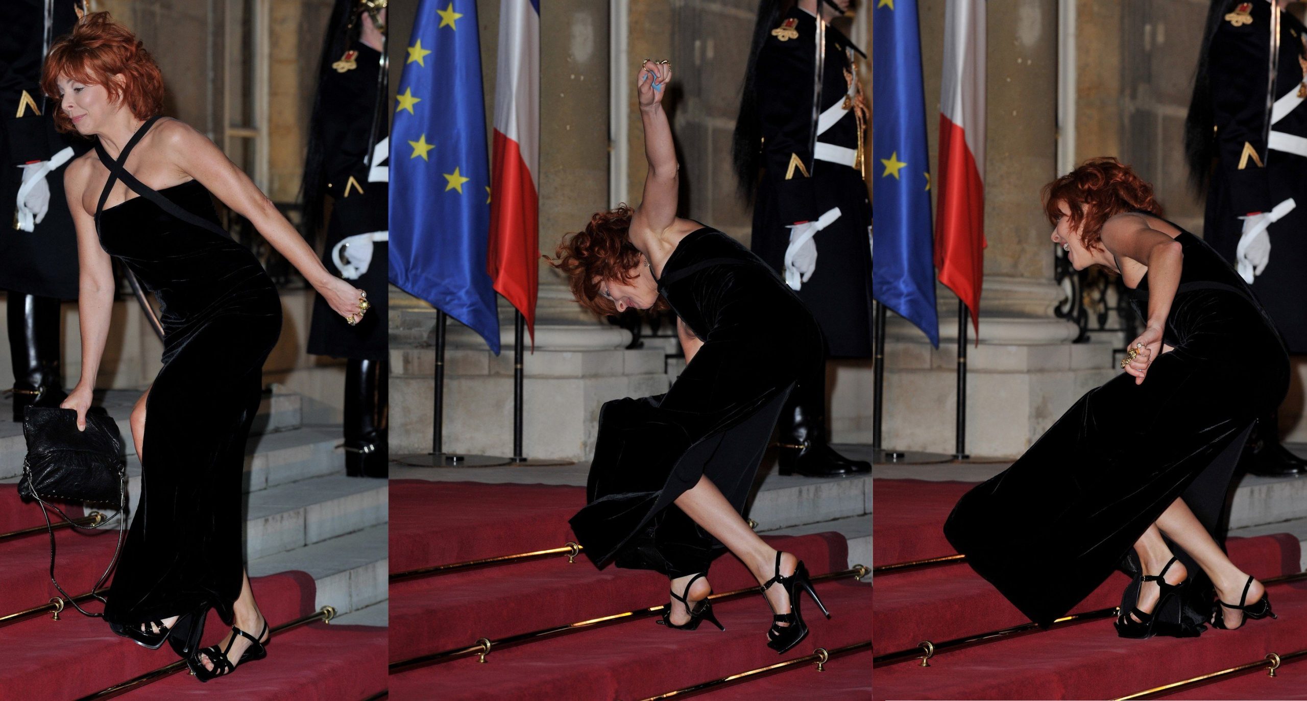 mylène farmer chute élysée