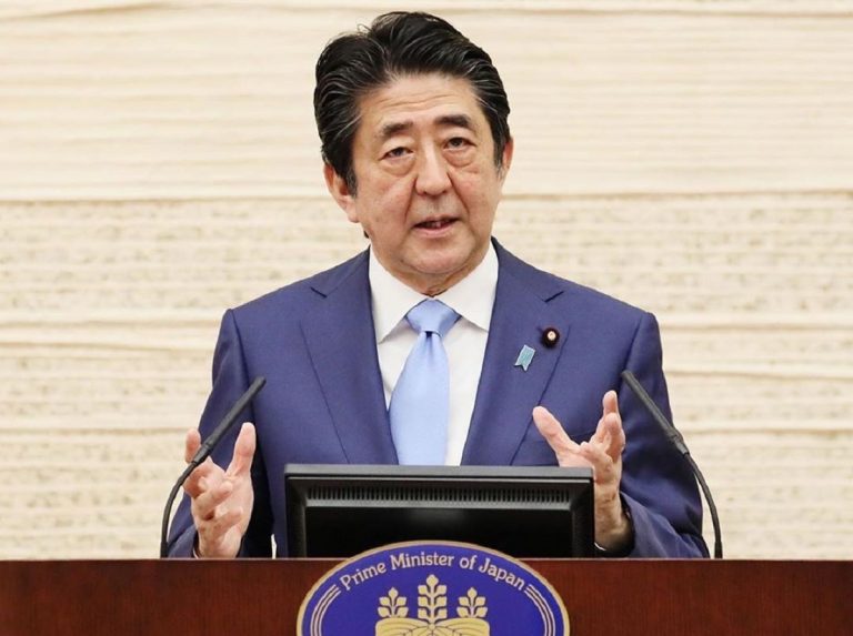 shinzo abe démisionne