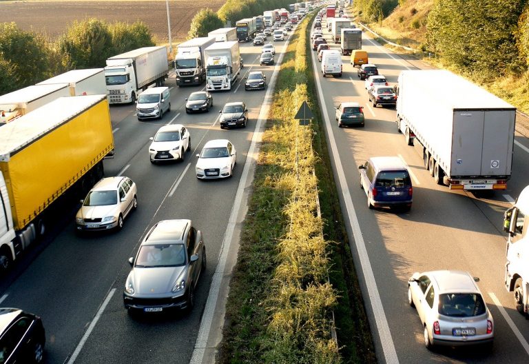 Circulation difficile sur les routes