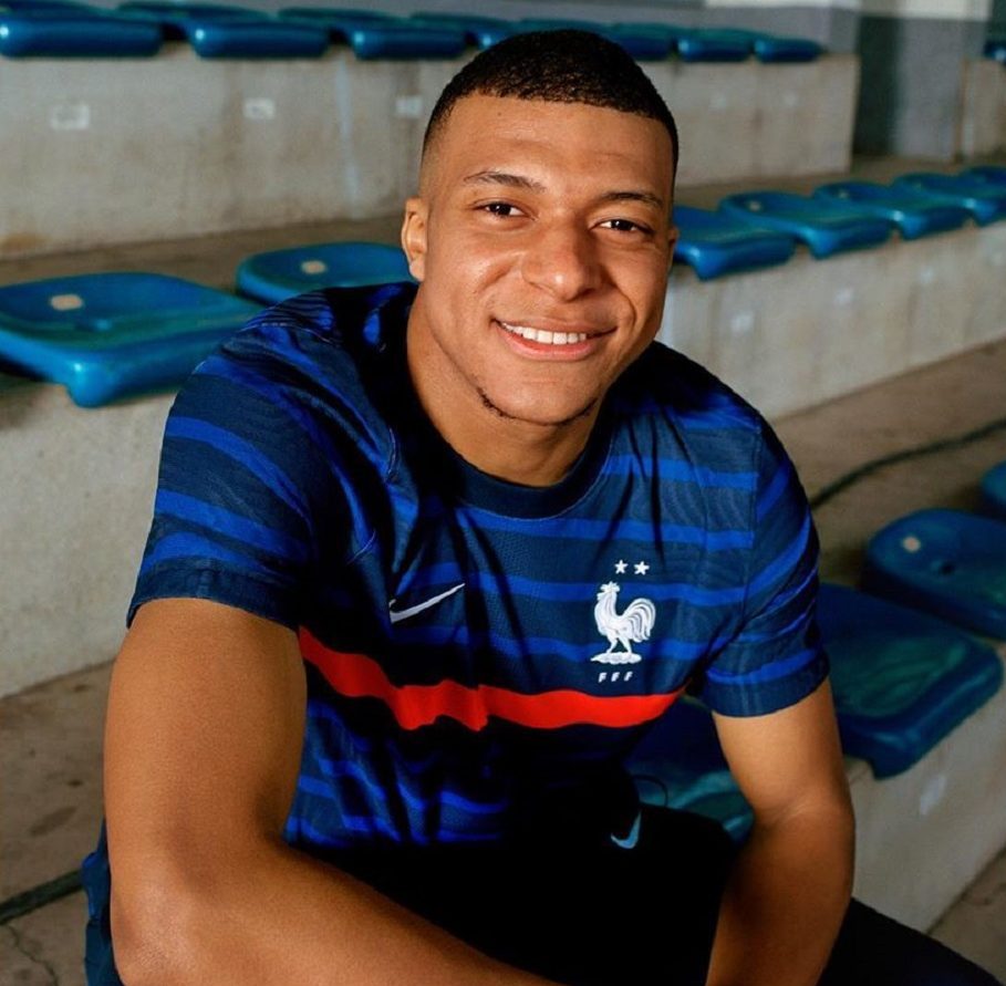 mbappe nouveau maillot