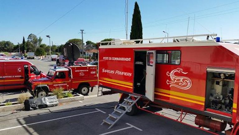 violent incendie port de Saint-Aygulf à Fréjus