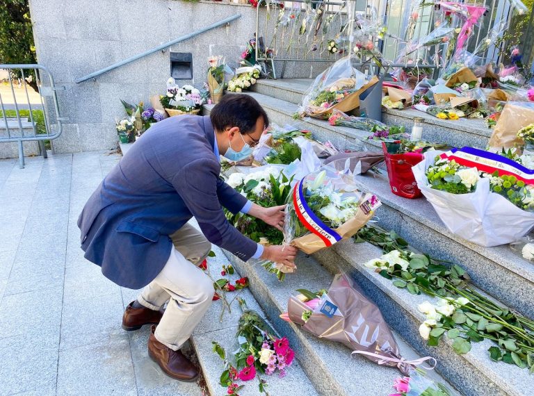 Assassinat d’une policière- les hommages une semaine plus tard