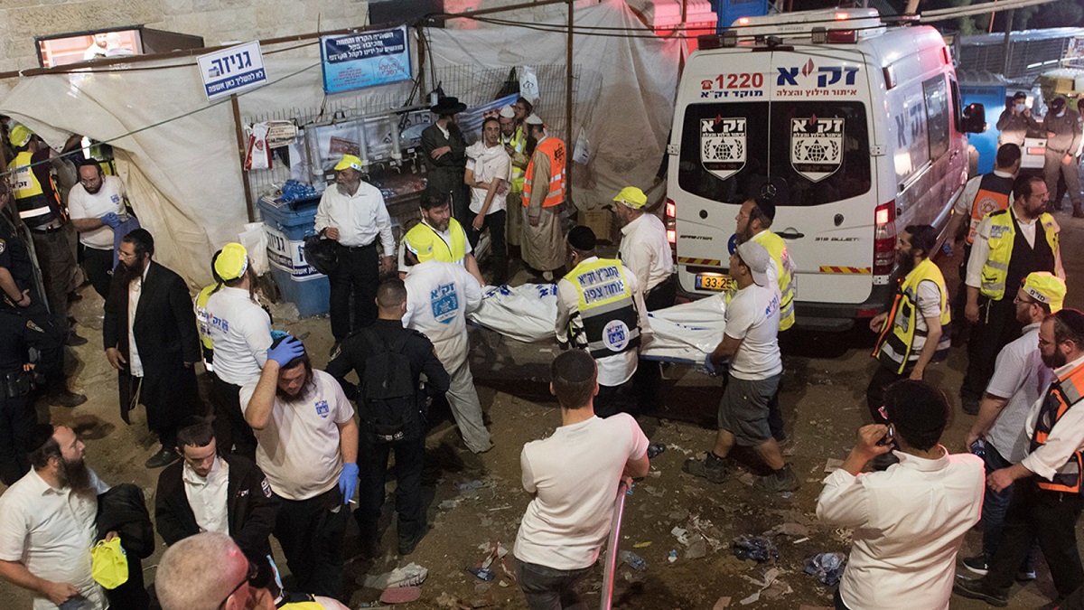 Catastrophe de foule en Israël : 44 morts écrasés lors d'une fête religieuse