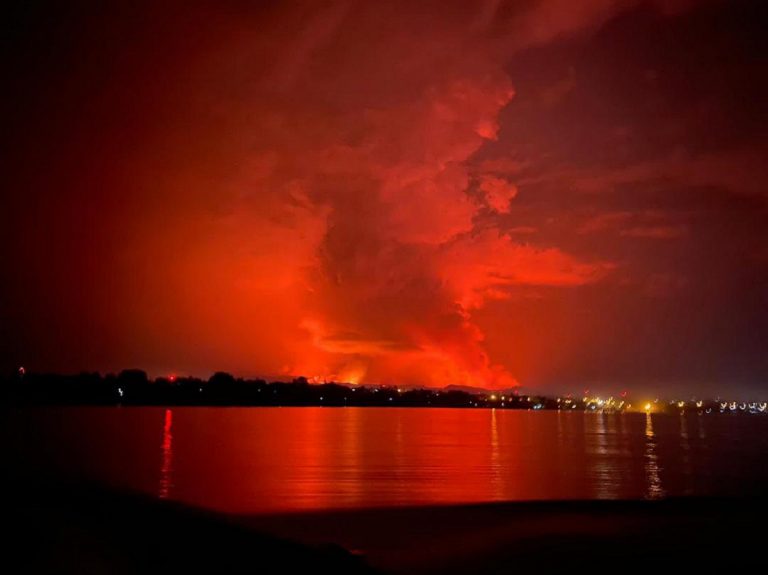 Éruption volcanique du Nyiragongo