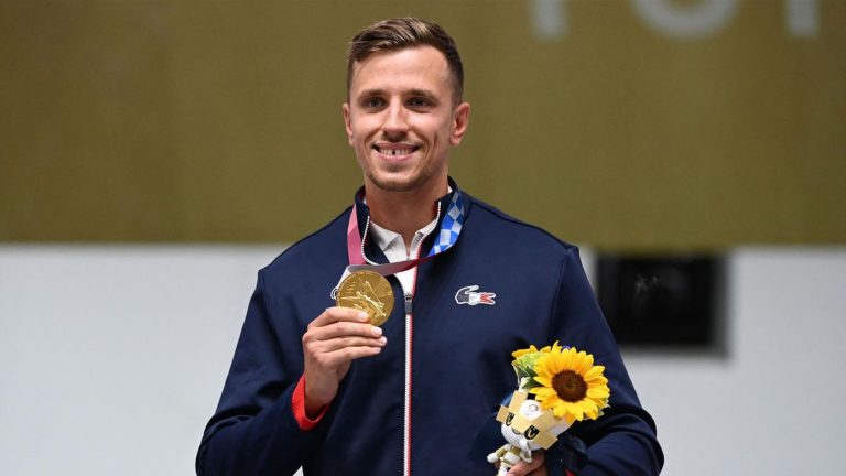 Jean Quiquampoix, champion olympique du tir rapide à 25 mètres